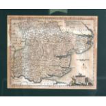 Map of Essex, T Kitchin, Framed and Glazed. 11Ins z 8.75ins.