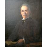 SCOTTISH SCHOOL (Early 20th Century). Framed Oil on canvas, Portrait of a gentleman, half length
