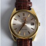 A GOOD RARE OMEGA AUTOMATIC SEAMASTER WRISTWATCH. 1.25ins diameter.