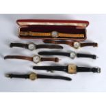 A COLLECTION OF VARIOUS WRISTWATCHES. (qty)