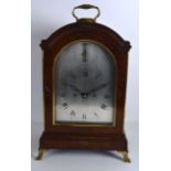 A LOVELY 18TH/19TH CENTURY MAHOGANY BRACKET CLOCK by Florimond Goddard, pull repeat, anchor