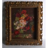 CONTINENTAL SCHOOL (Early 20th Century), Framed Oil on Board, Still life Flowers. 1ft x 10ins.