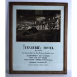 TURNBERRY HOTEL, A Framed Photograph, of large proportions. 2ft x 1ft 7ins.