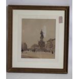 FREDERICK (FRED) LAWSON (1888-1968), Avignon The Monument of the Centenary, watercolour and