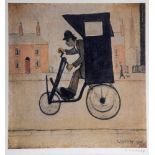 AFTER LAURENCE STEPHEN LOWRY R.A. (1887-1976) "The Contraption", reproduction in colours, limited