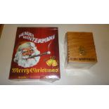 Twenty five Henri Wintermans Excellentes, sealed box in cellophane and Henri Wintermans Christmas
