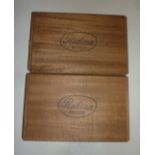 Fifty Robina De Luxe Petit Coronas (Claro) in two sealed boxes