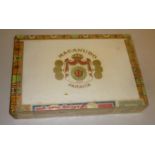 Twenty five Macanudo Petit Coronas (Jamaica), in sealed box, in cellophane