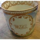 Superb Derby tankard with landscape probably painted by Robert Brewer minor rubbing to gilding
