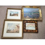 Four pictures inc.a J Barrie Robinson view of Runswick