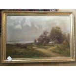 TOM SEYMOUR oil on canvas landscape 40 x 60 cms