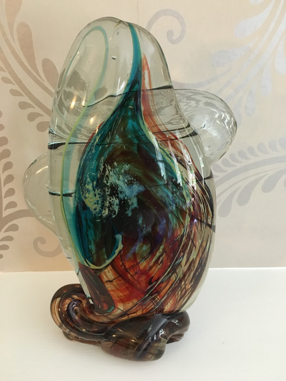 Mdina glass vase.