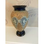 Doulton Lambeth stoneware vase.