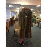 French mink tail coat.