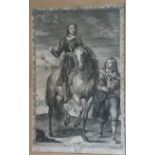 Oliver Cromwell after Van Dyck 55x35cms