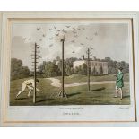H. Alken print published by T. McLean in 1820 of "Owling". 19x23cms.