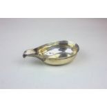 A George III silver pap boat with chased decoration to splayed rim, maker Peter & Ann Bateman,