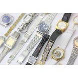 A group of fourteen various wristwatches