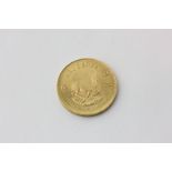 A 1975 gold Krugerrand