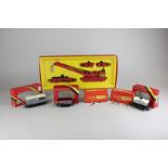A Hornby Railways 00 gauge breakdown crane set (half boxed), together with five other Hornby
