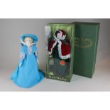 Two Royal Doulton china dolls, Henley Regatta limited edition Edwardian social season and the 1984