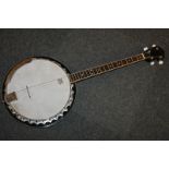 A Tanglewood four string banjo, 85cm