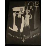 Fred Astaire and Ginger Rogers: Top Hat 1935, R.K.O., U.S. illustrated programme - 13ins. x 9½