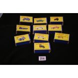 Toys: Diecast Lesney Matchbox 1-75 Series 1B, 2C, 4, 7B, 14C, 15C, 20B, 24B, 29B, 32B.