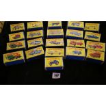 Toys: Diecast Lesney Matchbox 1-75 RWI 29C, 30C x 2, 31C, 33D, 35B x 2, 36C, 38B, 37C, 39C, 40B x 2,
