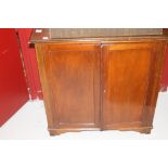 20th cent. Mahogany cupboard. 30ins.