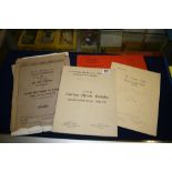 Wiltshire interest: Auction catalogues for the sale of Manor Farm, West Kennet in 1919, The Patney