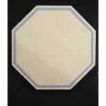 R.M.S. OLYMPIC: First Class Villeroy & Boch swimming room/bathroom tile of octagonal form. 7ins. NB.