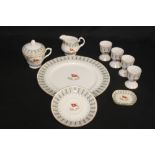 WHITE STAR LINE: Collection of reproduction china. (10 items).