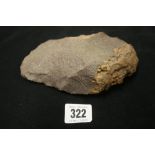 Antiquities: Paleolithic hand axe 5¾ins. x 3½ins.