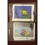 Cartoons: Original hand painted CEL "Sponge Bob Square Pants" master set up from episode Hooky BG21,