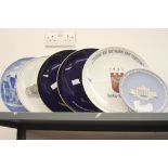 20th cent. Commemorative Plates: Wedgwood commemorative plate to mark the departure of British