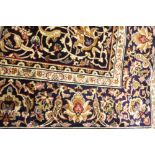 @21st cent. Rugs: Red ground Keshan carpet. 2.80 x 2.00.
