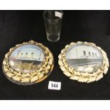 R.M.S. TITANIC: Post-disaster commemorative shells and beaker. (3)