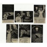 R.M.S. TITANIC: Bamforth "Nearer My God to Thee" complete set of six postcards.