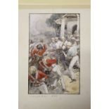 Military - William Rainey (British 1852-1936): Pair of watercolours, original illustrations relating