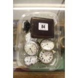 20th cent. Pocket & pendant watches including Exactima, Railway Timekeeper, Avalon, Contima, etc. (
