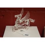 20th cent. Swarovski Crystal: 1998 The Pegasus "Fabulous Creatures" series, boxed.