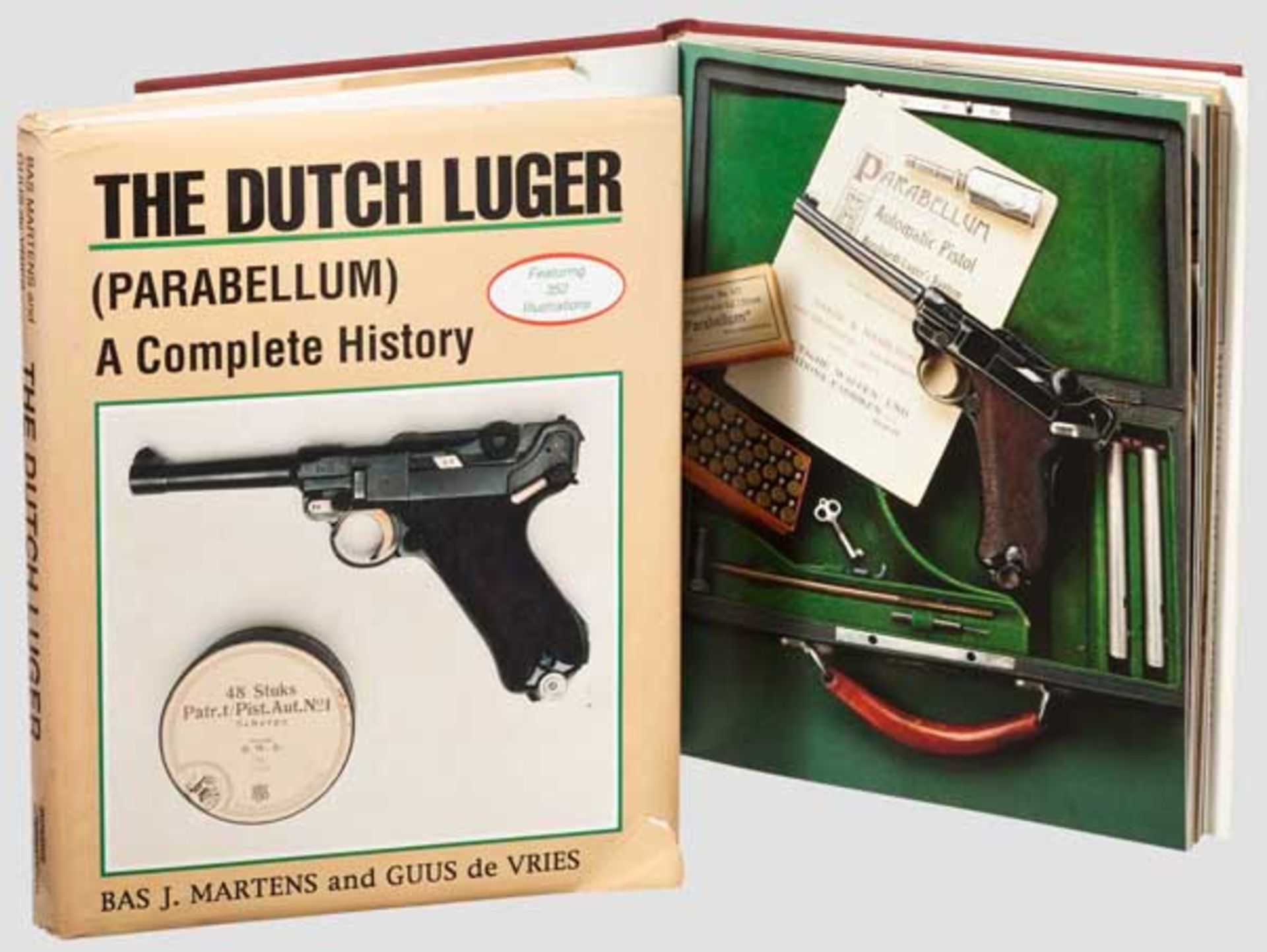Zwei Bücher - "Dutch Luger" und "Luger: Multi National Pistol" Bas Martens/Guus de Vries, The