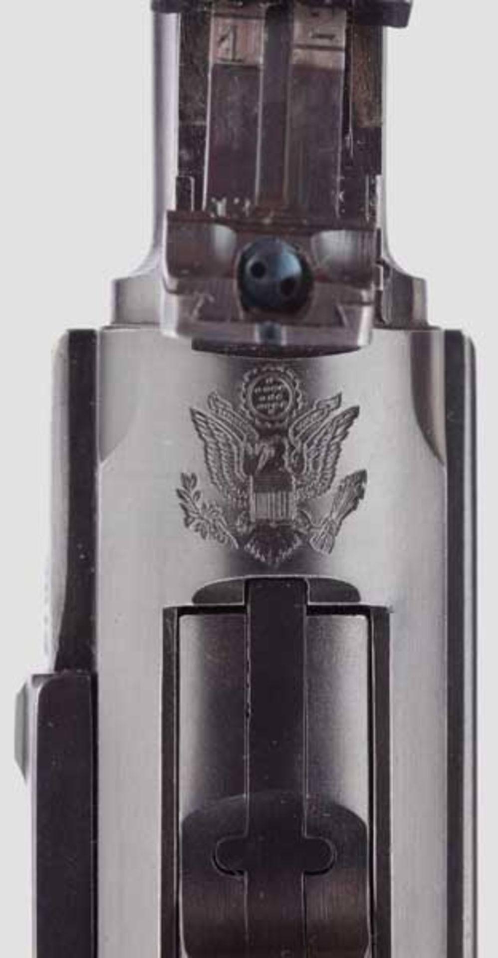 Lange Parabellum DWM 1923, American Eagle, Stoeger (2-lines) Kal. 9 mm Para, Nr. 513t. Nummerngleich - Bild 4 aus 4