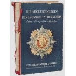 Die Orden und Ehrenzeichen des Großdeutschen Reichs von Dr. Heinrich Doehle - SS-Oberführer Berlin