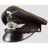 Schirmmütze für Mannschaften / Unteroffiziere der Flieger- oder Fallschirmtruppe Eigentumsstück