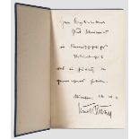 Ernst Röhm - handschriftlicher Widmungsvorsatz mit Unterschrift Biographie "Ernst Röhm - Die