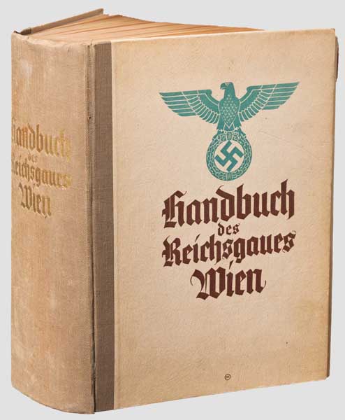 Handbuch des Reichsgaues Wien Amtlich redigierter Jahrgang, Wien 1940/41, 1712 Seiten. Zahlreiche