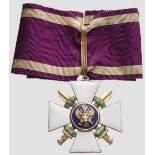 Zivil- und Militärverdienstorden vom Römischen Adler - Kommandeurkreuz mit Schwertern Dünnes, aus