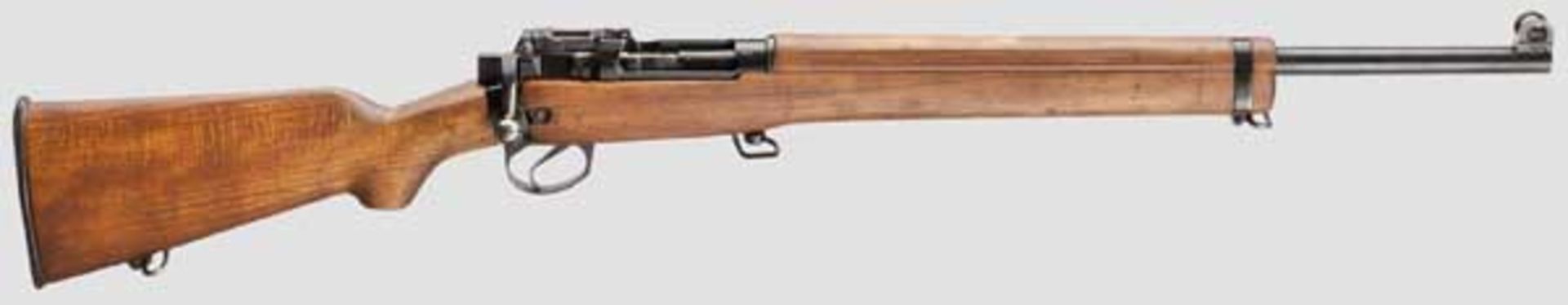 Übungsgewehr Lee-Enfield No. 8 Mk I Kal. .22 l.r., Nr. A5024. Nummerngleich. Spiegelblanker,